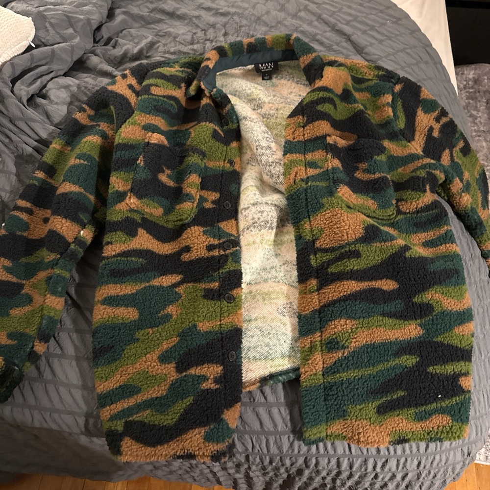 Camouflage Fleece Jacket